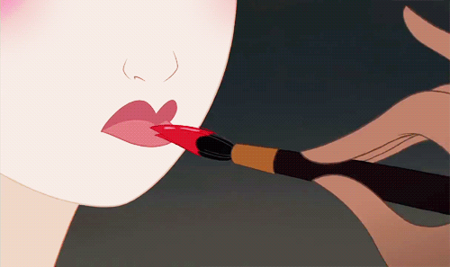 Each princess has a different colour palette that matches the makeup in the film. Most of the makeup is Ben Nye.