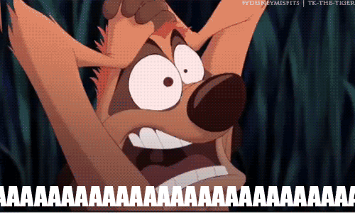 «J'sais pas quoi faire! J'sais pas quoi faire! C'est comme ça qu'ils commencent tous les films d'horreur!»