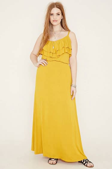 white christmas dresses Brittany Chiffon Maxi Dress main image 0