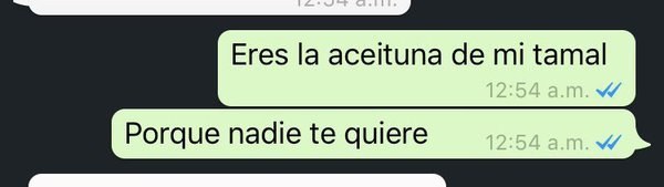 Y luego solito te respondes... NADIE. :(