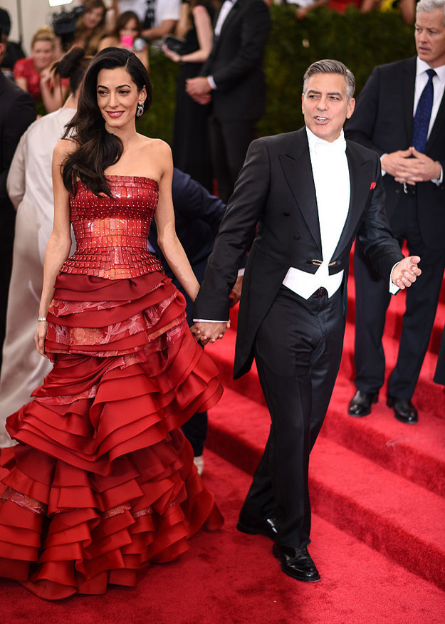 Amal Clooney is no stranger to destroying red carpets with her perfectly curated sartorial choices.