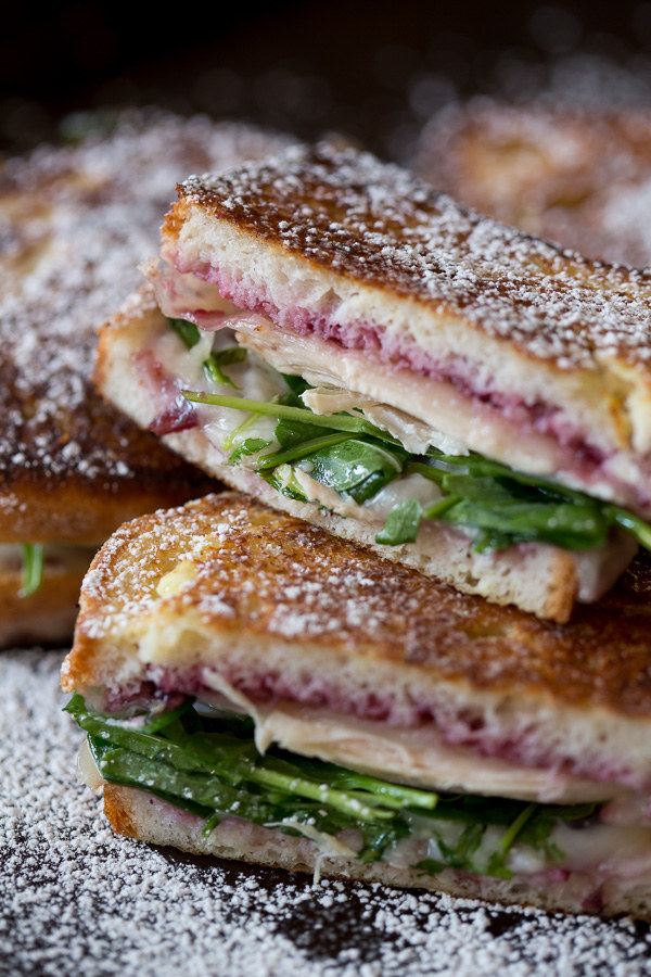 Any excuse to eat a sandwich covered in sugar. Get the recipe here