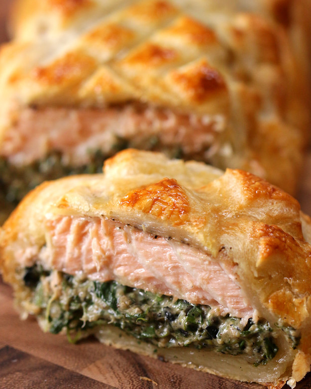 Here's An Out Of This World Recipe For Salmon Wellington