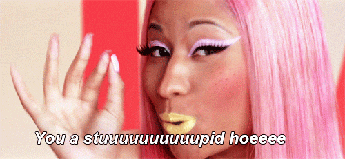 Image result for nicki minaj superbass gif