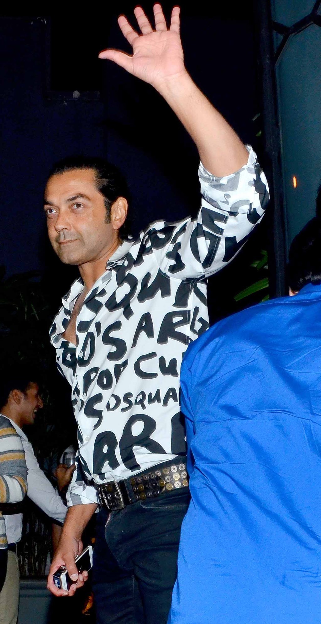Bobby Deol Wore The Most Ridiculous Shirt To A Party But Totally Pulled It
