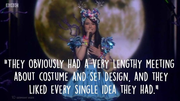 All the countries performed, and everyone loved it. There were hot guys, crazy outfits, and sassy comments from Graham Norton (in the UK).