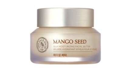 The Face Shop Mango Seed Silk Moisturizing Facial Butter claims to offer intense hydration that lasts up to 36 hours.