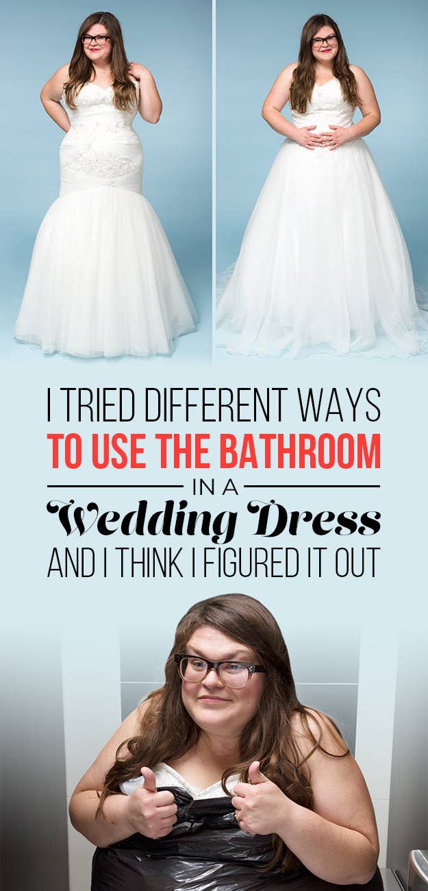 Bridal Buddy makes it easier for brides to use the bathroom in