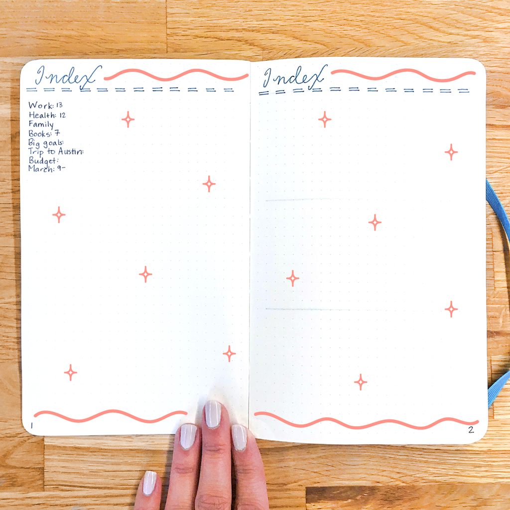 Why You Need An Index In Your Bullet Journal - the paper kind