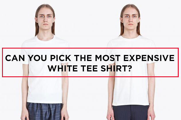 most expensive white t shirt