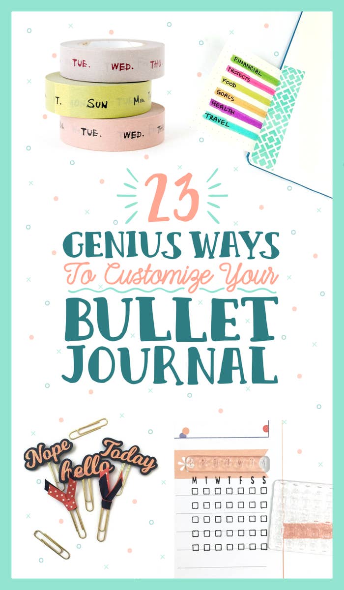 23 Bullet Journal Ideas That Are Borderline Genius