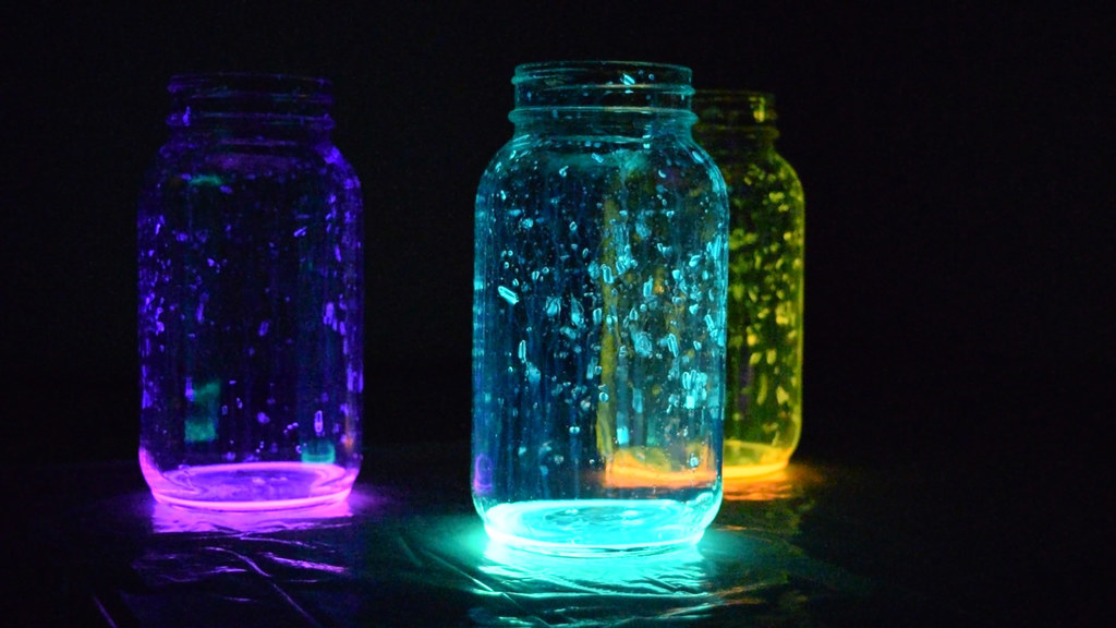 Turn off the lights, and look at it GLOW.