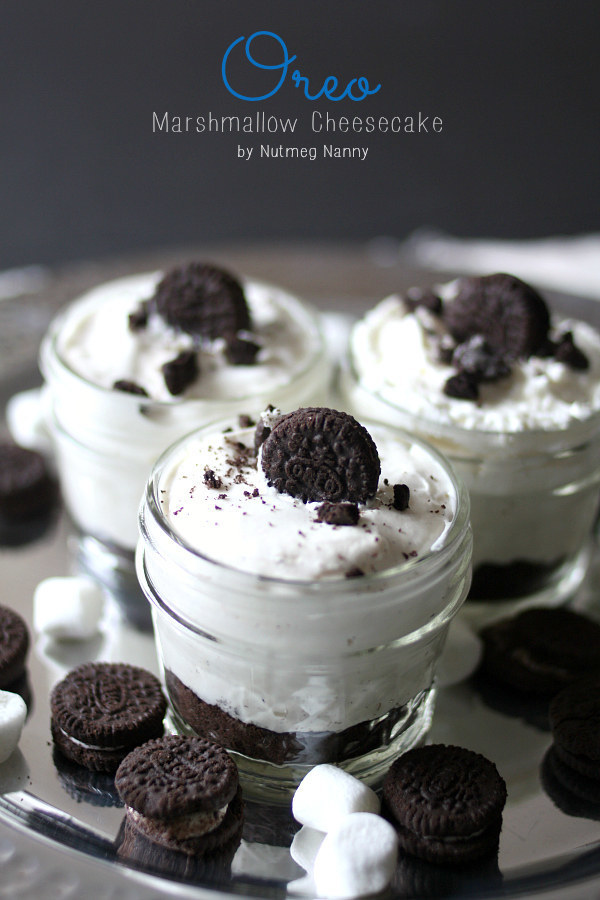 Oreo Marshmallow Cheesecake