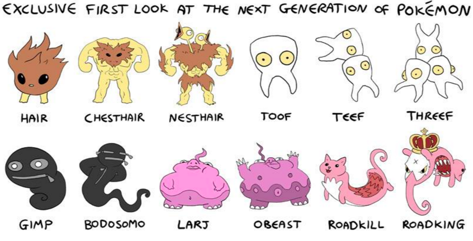 Fake Pokémon — Hey folks! A new generation is upon us and as I am