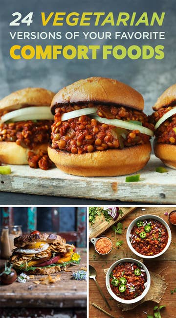 24 Comfort Food Recipes That Are Secretly Vegetarian