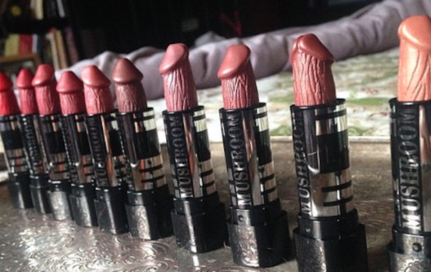 THEY ARE PERFECT LIL' VEINY LIPSTICKS, ER, LIPDICKS IN A MULTITUDE OF WEEN SHADES.
