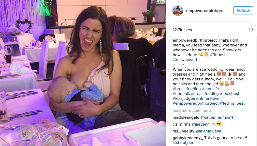 This mum's Instagram about her breastfeeding boobs is so relatable (but  rarely discussed)