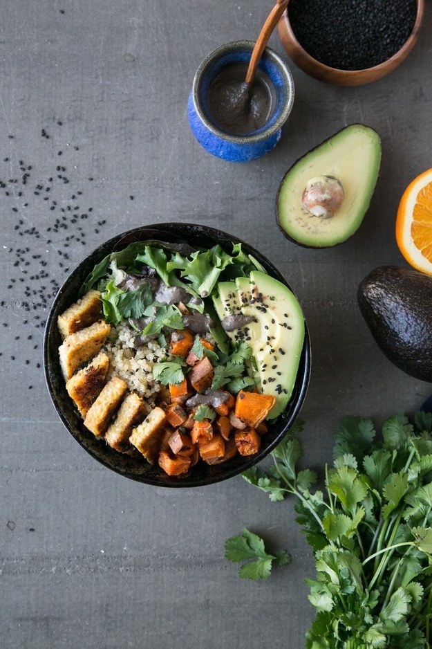 Orange-Ginger Tempeh Bowl