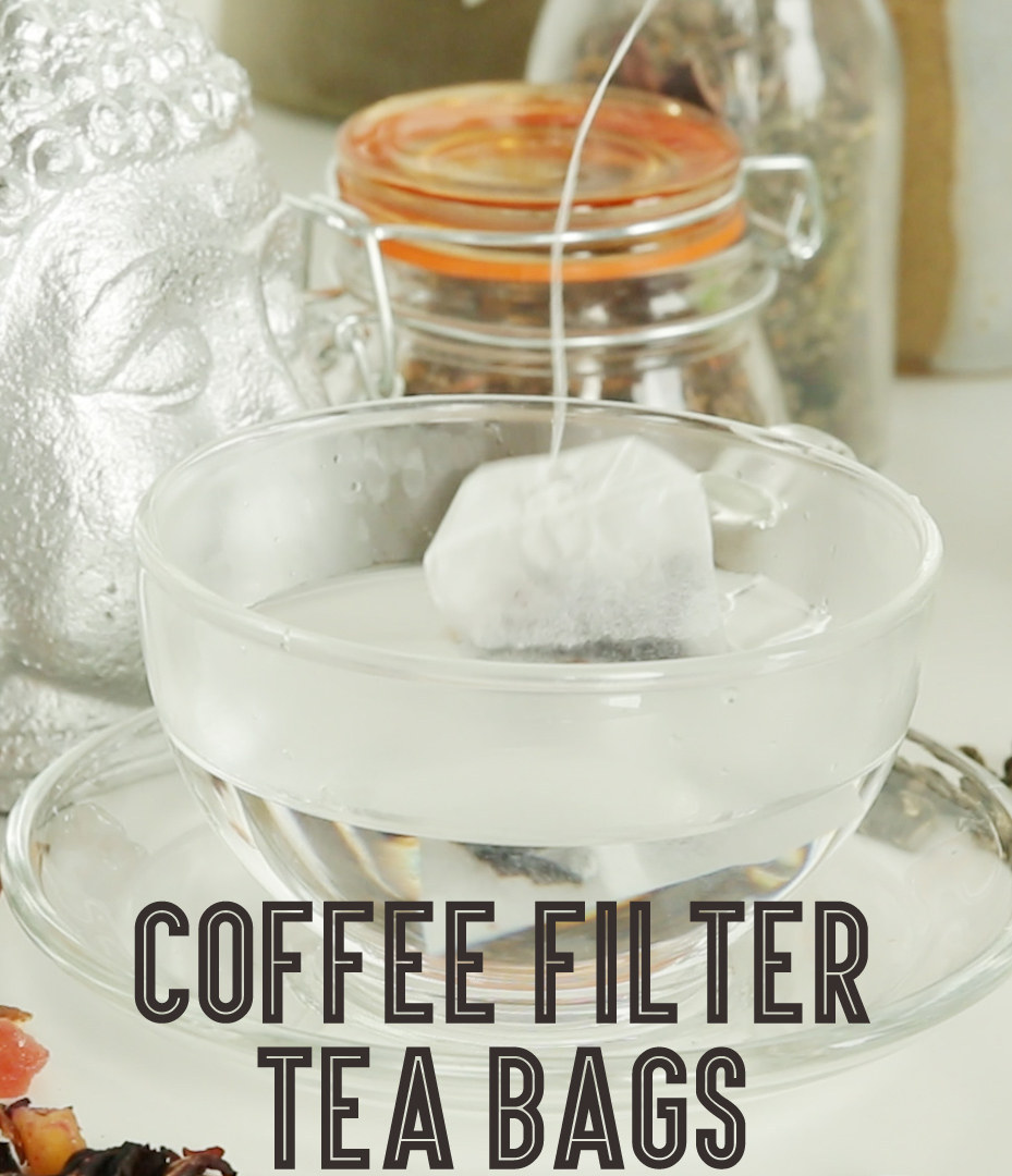 Homemade coffee online filter