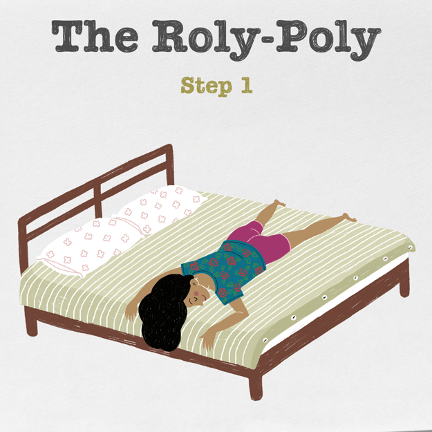 Practice tanning by lying in bed facedown for 20 minutes. Roll onto your back and lie there for another 20 minutes. Difficulty: Low (not accidentally falling asleep is the biggest challenge here)Reps: 2–10, depending on whether or not you doze off