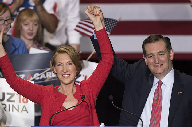 This Video Of Ted Cruz Holding Hands With Carly Fiorina Will Terrify You