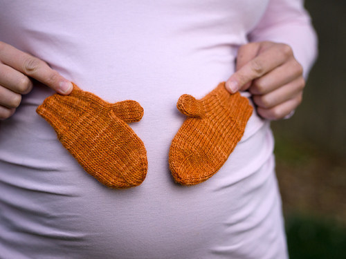 These wee mittens.