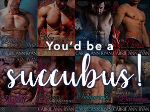 succubus from @CarrieAnnRyan's Dante's Circle series!