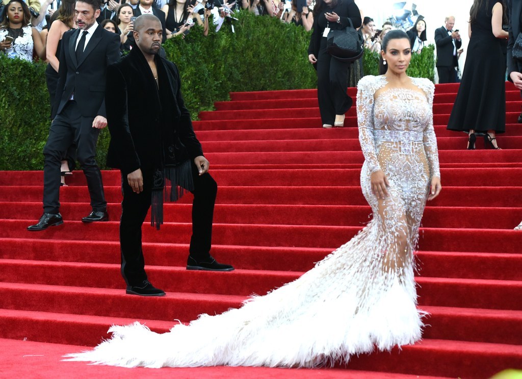 Kim kanye met outlet gala