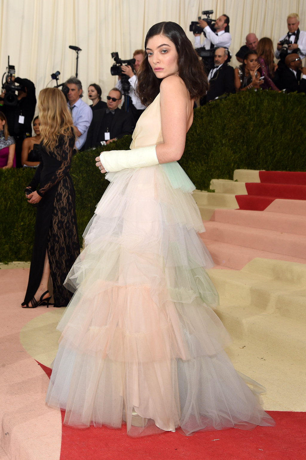 Met gala outlet rainbow dress