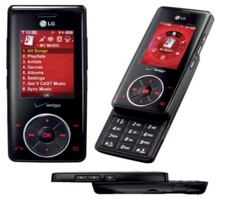 The LG Chocolate came out in 2006, and it was of the first of the sliding screen phones. The fancy new sliding phones kept the phones nice and compact, and when you needed to type just swipe up the screen and there was your keypad. The Chocolate was also one of the first phones that had an mp3 player on it.