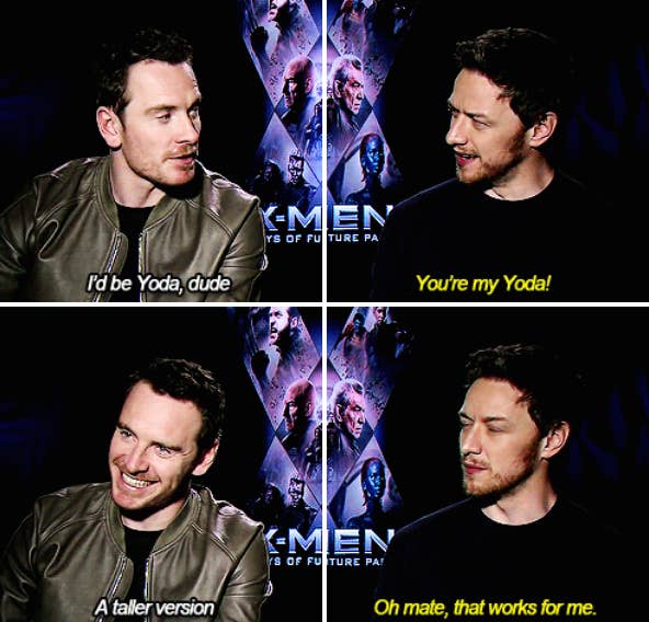 19 Times Mcavoy And Fassbender Were The Definition Of Friendship Goals