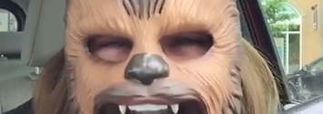 This Woman Hysterically Laughing In A Chewbacca Mask Is The Best Thing You'll See All Day