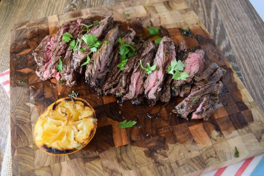 A little steak action...Recipe Here