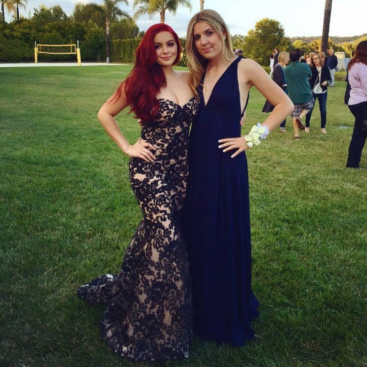 ariel winter prom dress High slits, silver sequins, and zero hesitation Ariel Winter brought bold, unapologetic glamour to the Emmys carpet. Some called it daring, others called it confident. Where's the line on a red