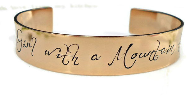a Book Thief bangle