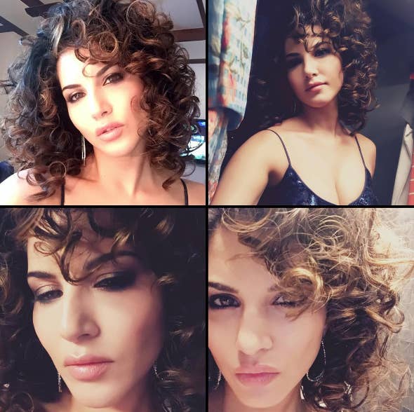 The Latest And Goofiest Of Sunny Leone S Hair Experiments All Pink Everything Check out sunny leone wiki, height, weight, age, affairs, family, husband, biography. sunny leone s hair experiments