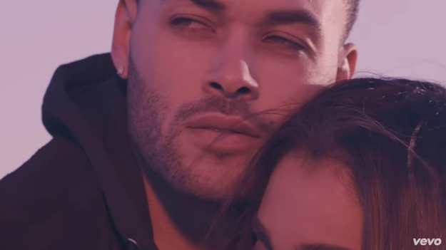 Grande's love interest in the beautiful video is the gorgeous Don Benjamin, aka one of the super-hot guys from America's Next Top Model Cycle 20.