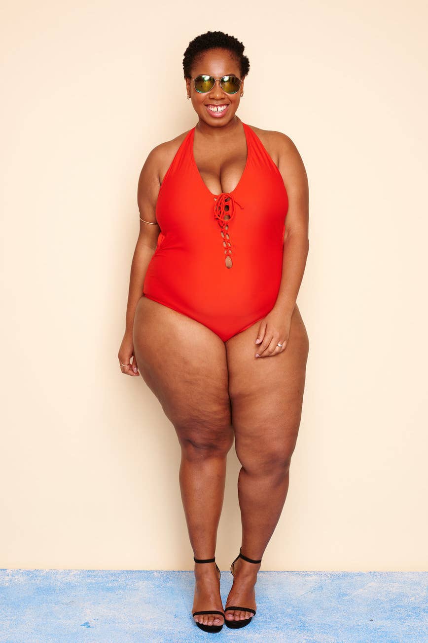 We Tried Ashley Graham's New Plus-Size Swimsuits And They're Fierce AF We Tried Ashley Graham's New Plus-Size Swimsuits And They're Fierce AF
