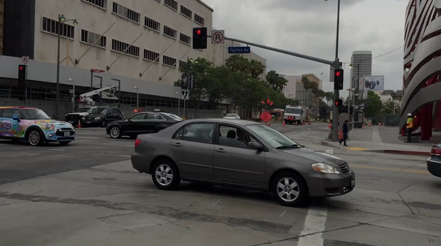 While P. Diddy left in one car with a few others, Biggie was in a separate car with his driver and two friends. Biggie's car followed Diddy's north on Fairfax Avenue.