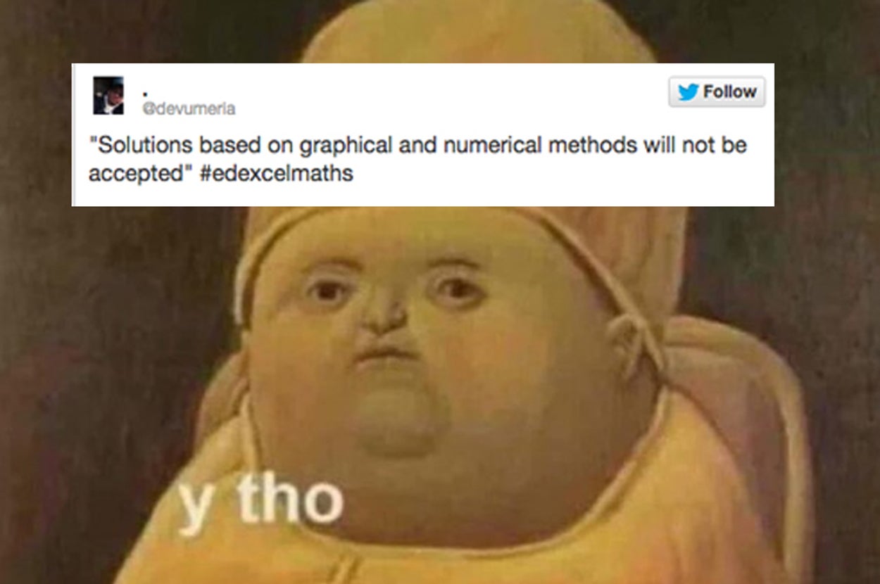 A Super Hard A-Level Maths Question Has Got People Memeing Like Mad