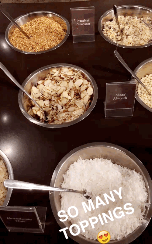 You can go crazy with gold flakes and rose petals, or you can keep it traditional with cookie crumbles or chopped hazelnuts.