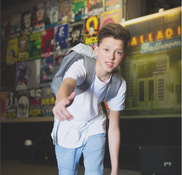 This is Jacob Sartorius, and he's the hot new thing with kids. But also, he's controversial.