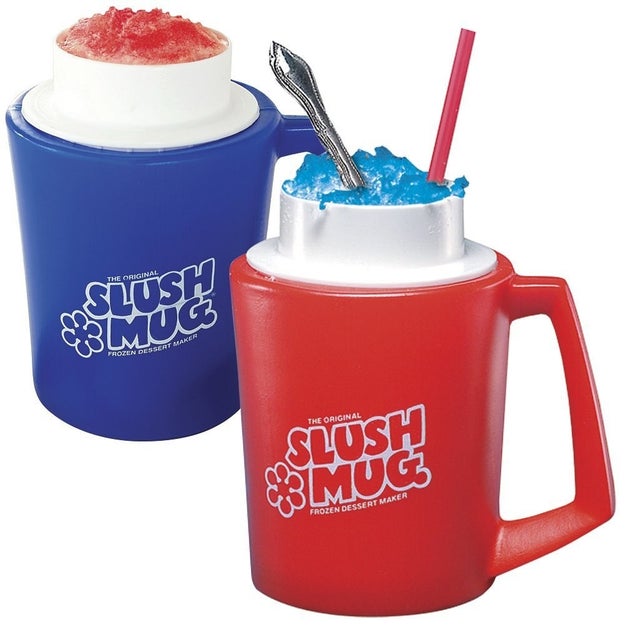 A set of mugs that turn any drink into a slushee.