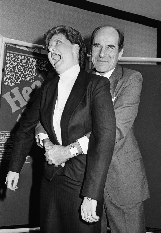 While Heimlich — who invented the technique in the 1970s — had plenty of practice demonstrating the maneuver, Monday was the first time he had ever performed it on someone who was actually choking, he told the Enquirer.