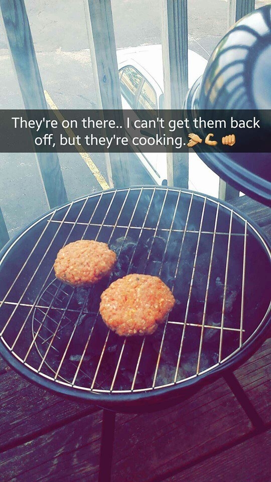 It doesn't matter if she couldn't get them back off. THIS IS A MILESTONE, PEOPLE!