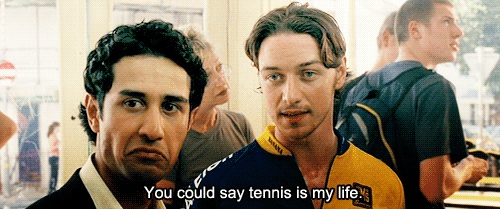 You're determined to perfect your backhand this year.