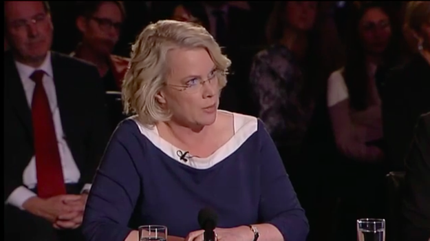 The first question in Sunday night's leaders' debate was from the Australian Financial Review's political editor Laura Tingle, who asked Malcolm Turnbull whether he accepted that voters were disappointed with him since he became PM.