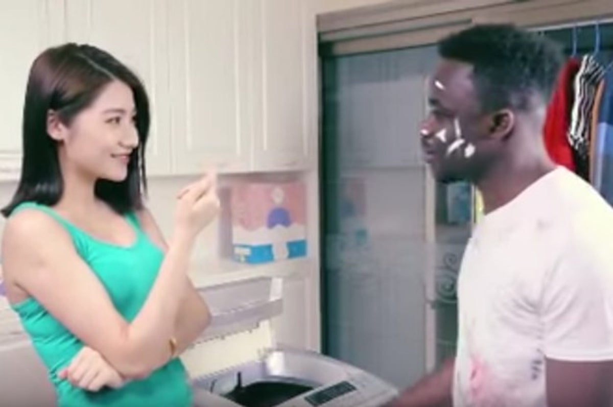 People Are Outraged Over This Super Racist Ad From China