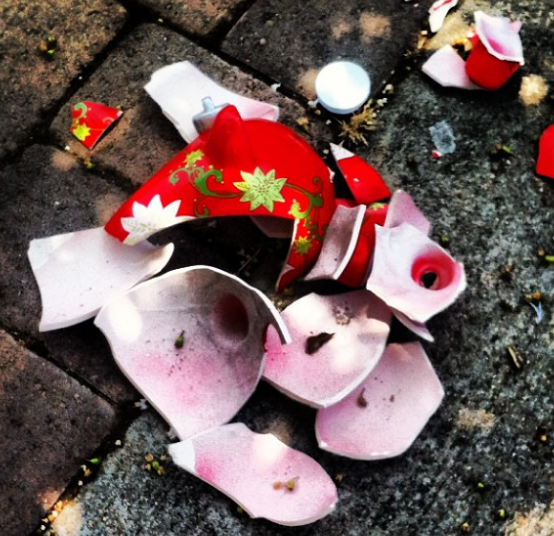 What it means: Your kid broke something expensive.