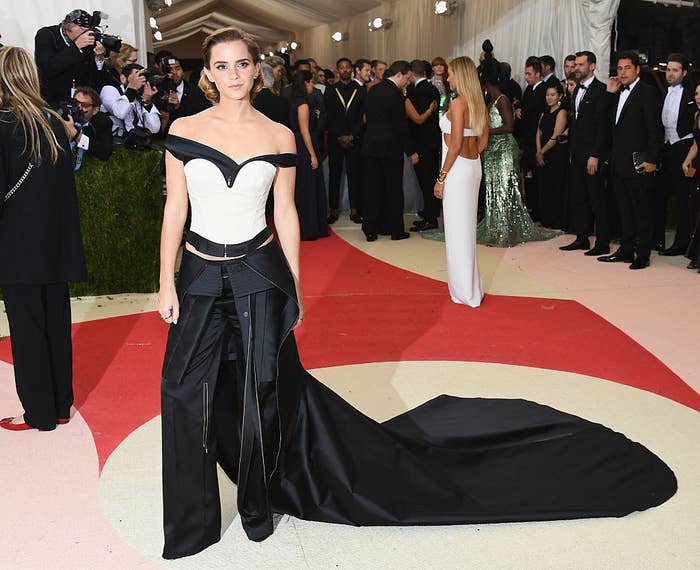 Emma Watson's Met Gala Look Made of Recycled Plastic Bottles – The  Hollywood Reporter